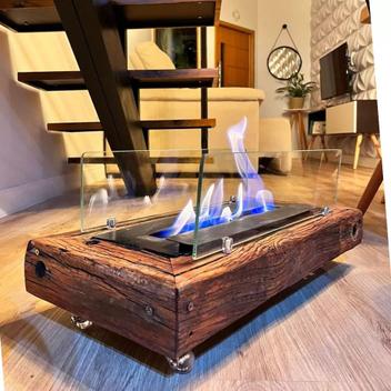 Lareira a Álcool: O Charme do Fogo e a Elegância da Decoração na Sua Casa