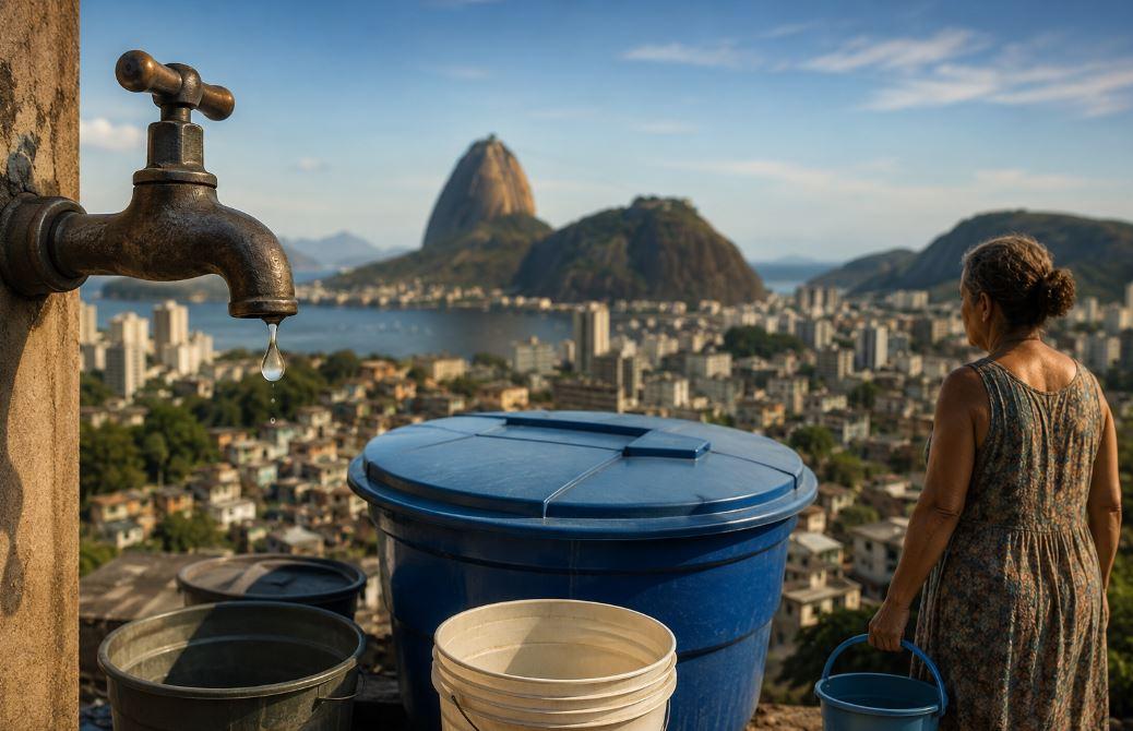 Falta de água no Rio de Janeiro: o que a população pode fazer enquanto a concessionária não resolve