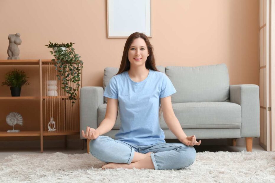 meditar em casa